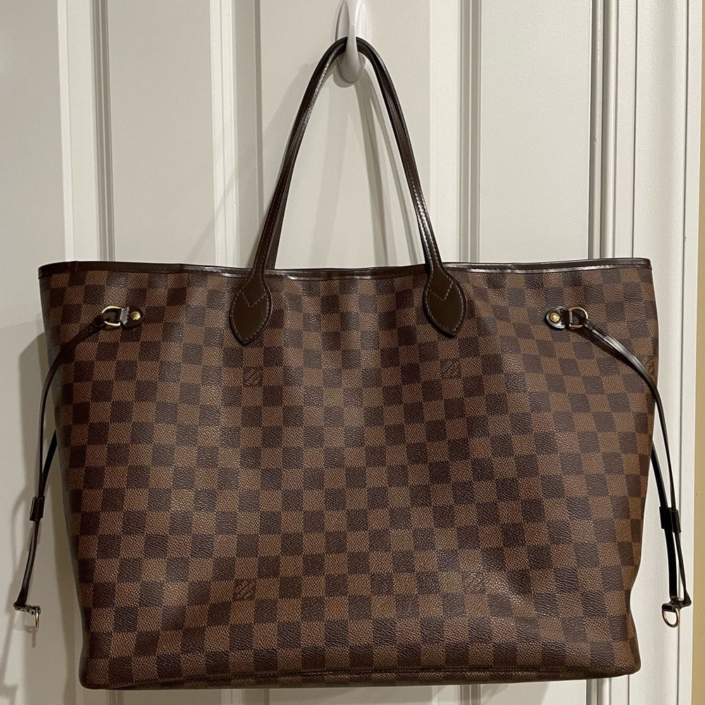 Louis Vuitton Neverfull GM Damier Ebene with receipt - Picture 1 of 16